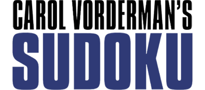 Carol Vorderman's Sudoku logo