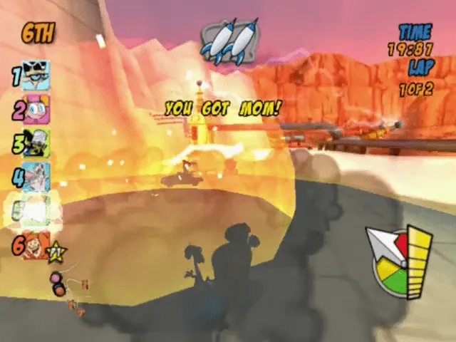 Backdrop artwork for Cartoon Network Racing