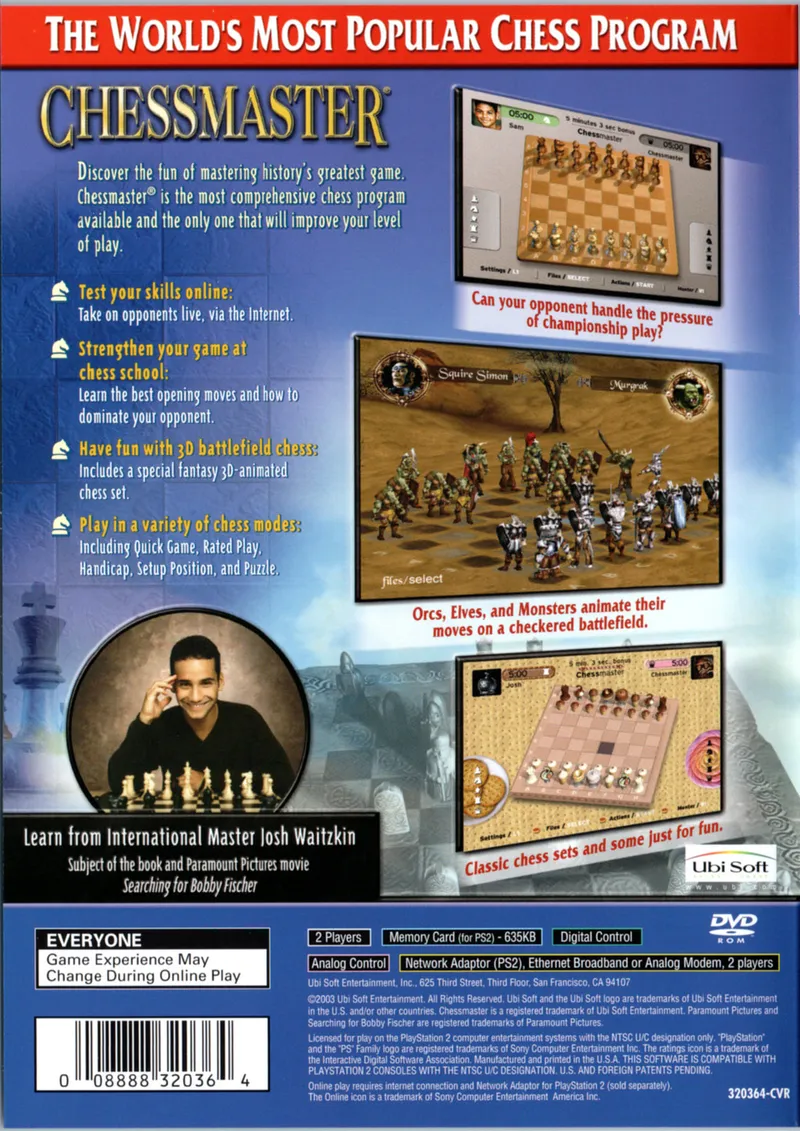 Chessmaster box back