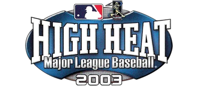 High Heat Major League Baseball 2003 logo