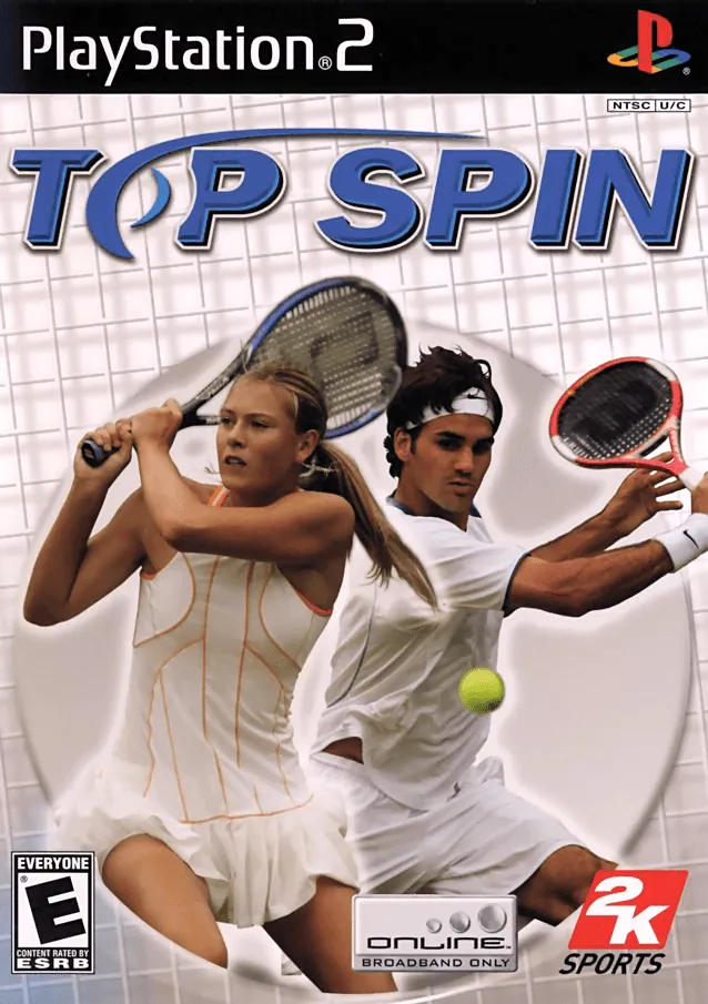 Top Spin box art