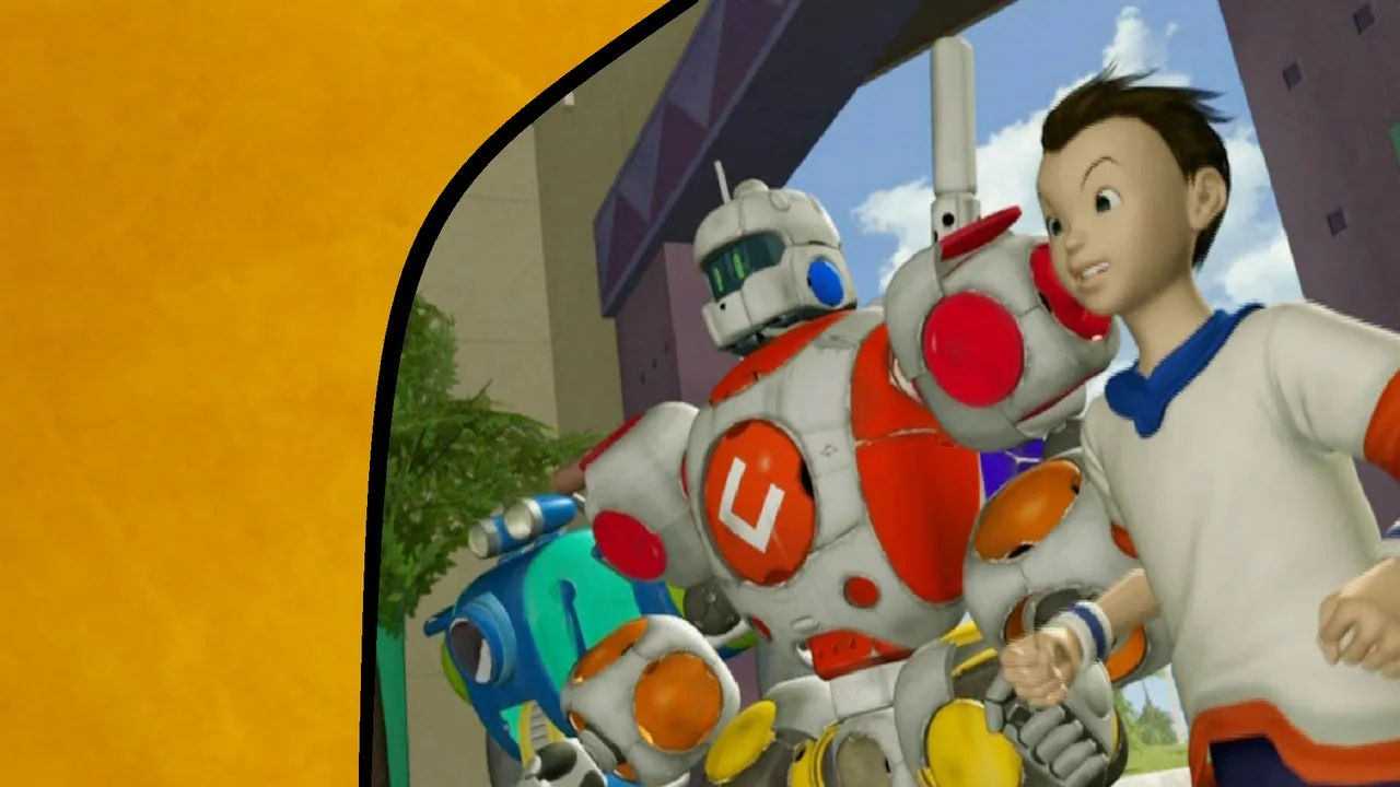 Backdrop artwork for Cubix: Robots for Everyone: Showdown