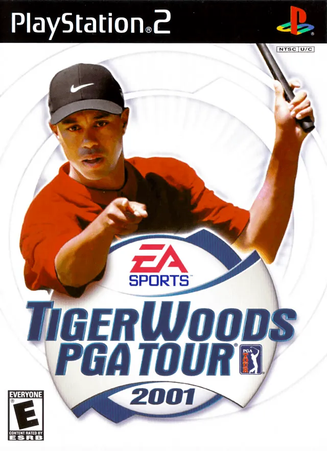 Tiger Woods PGA Tour 2001 box art