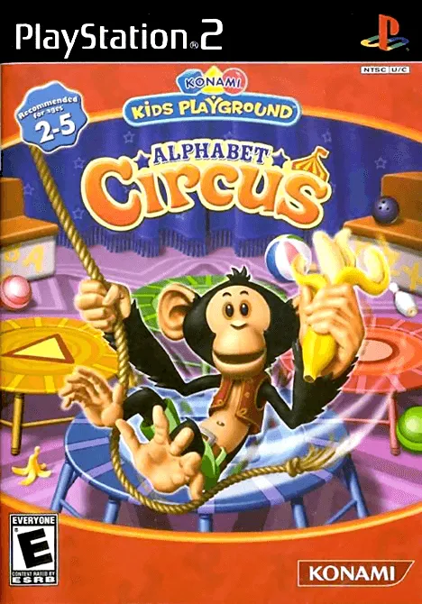 Konami Kids Playground: Alphabet Circus box art