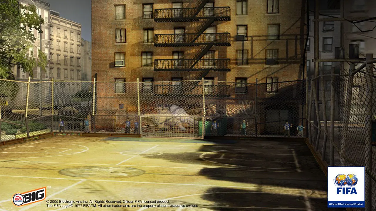 Backdrop artwork for FIFA Street 2