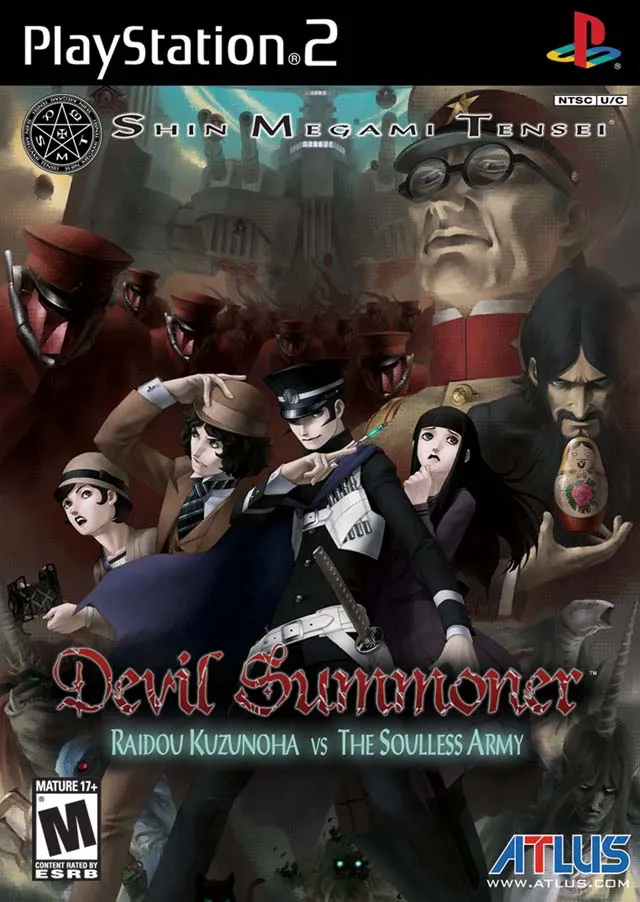 Shin Megami Tensei: Devil Summoner: Raidou Kuzunoha vs. The Soulless Army cover art for Sony Playstation 2