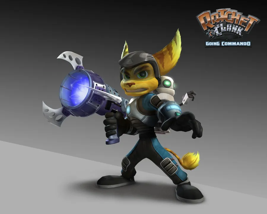 Backdrop artwork for Ratchet & Clank: Going Commando
