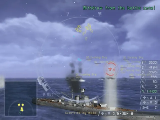Backdrop artwork for Warship Gunner 2