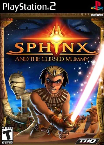 Sphinx and the Cursed Mummy cover art for Sony Playstation 2