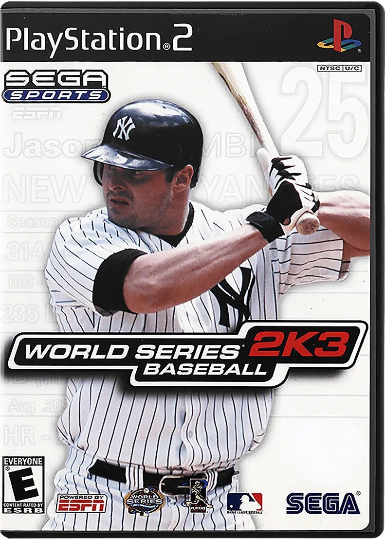Backdrop artwork for World Series Baseball 2K3