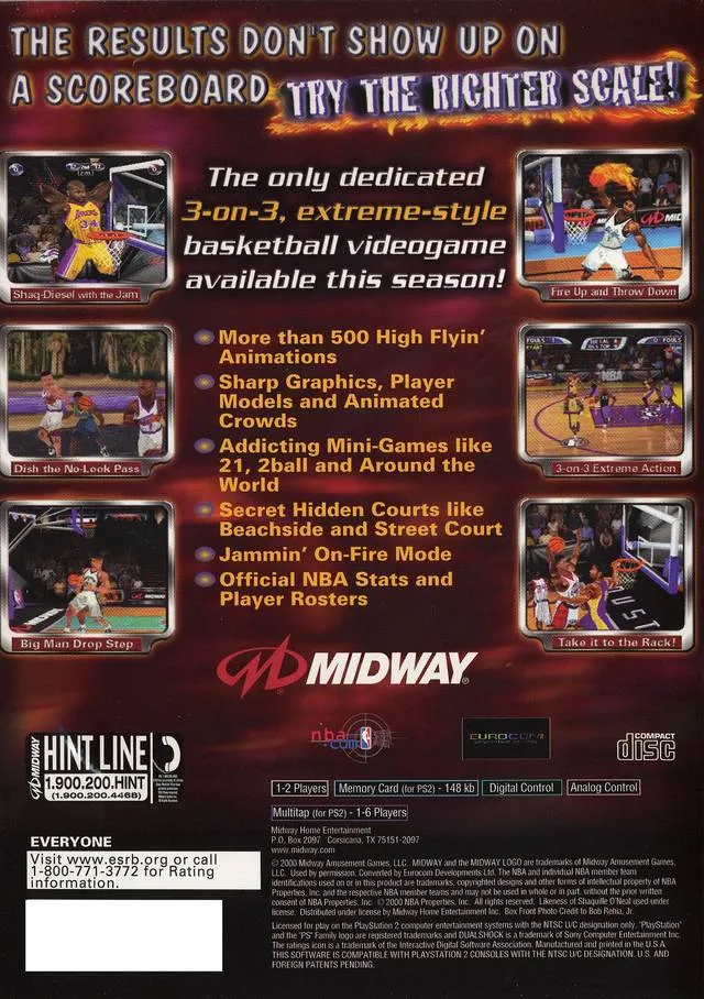 NBA Hoopz box back