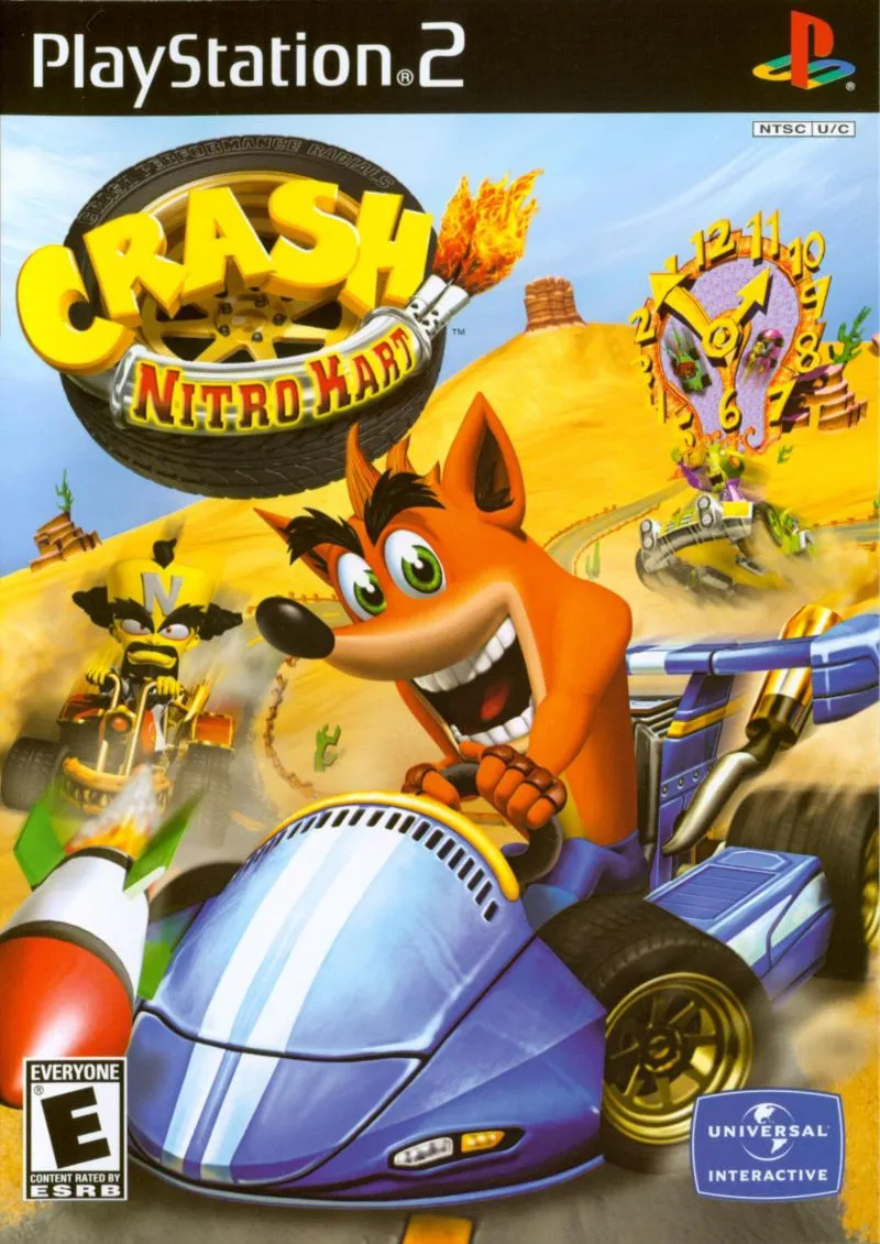 Crash Nitro Kart box art