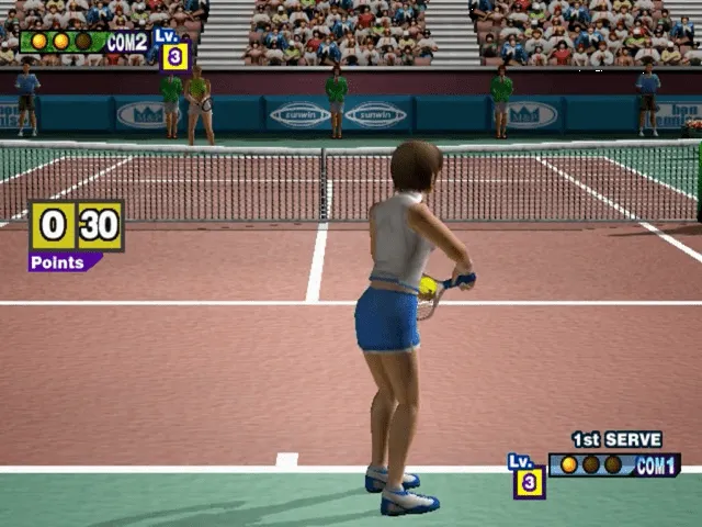 Backdrop artwork for Hard Hitter Tennis