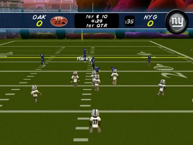 Backdrop artwork for Backyard Football '08
