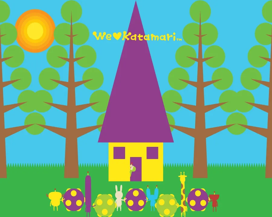 Backdrop artwork for We Love Katamari