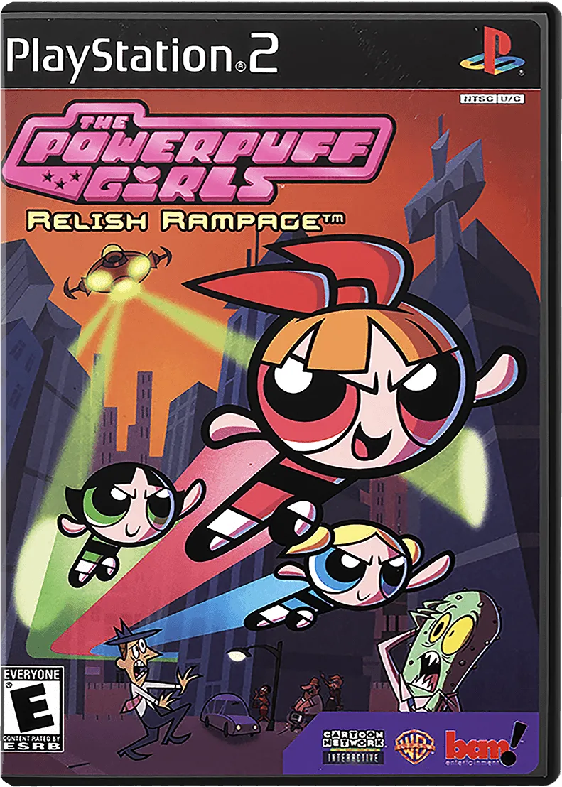 The Powerpuff Girls: Relish Rampage box art