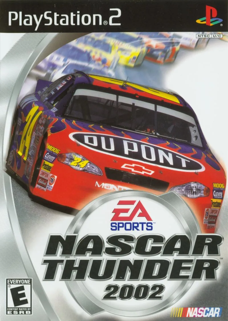 NASCAR Thunder 2002 box art