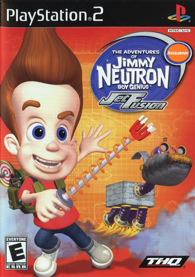The Adventures of Jimmy Neutron: Boy Genius: Jet Fusion box art