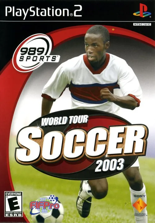 Backdrop artwork for World Tour Soccer 2003