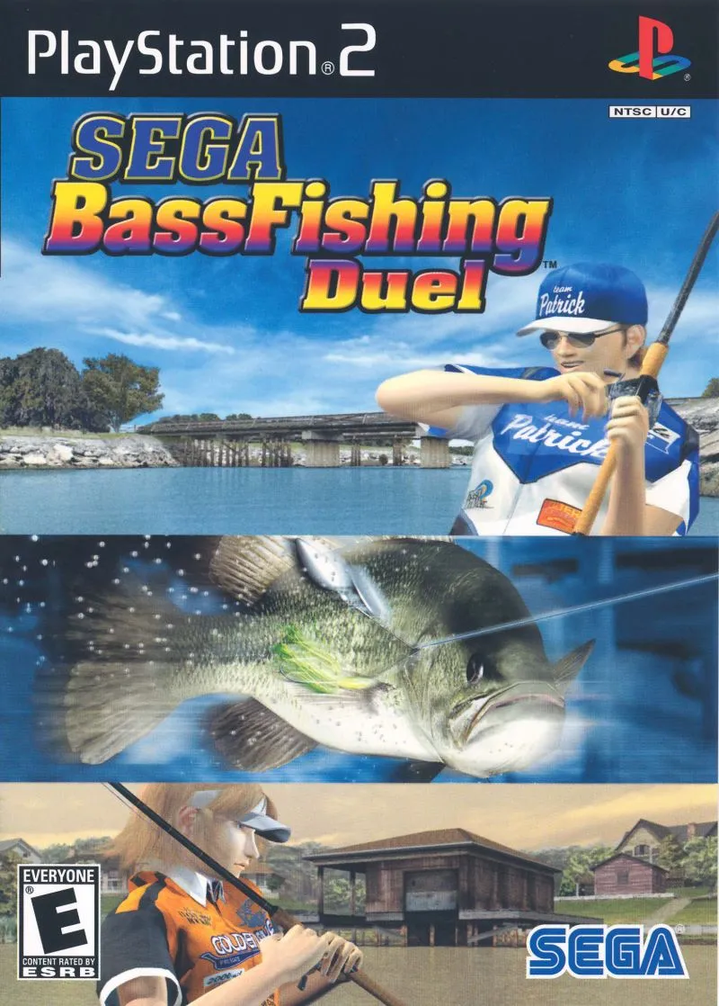 Backdrop artwork for Sega Bass Fishing Duel