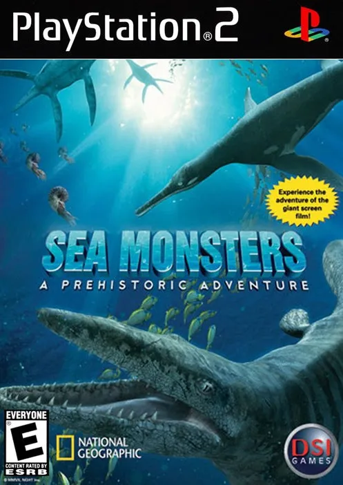 Sea Monsters: A Prehistoric Adventure cover art for Sony Playstation 2