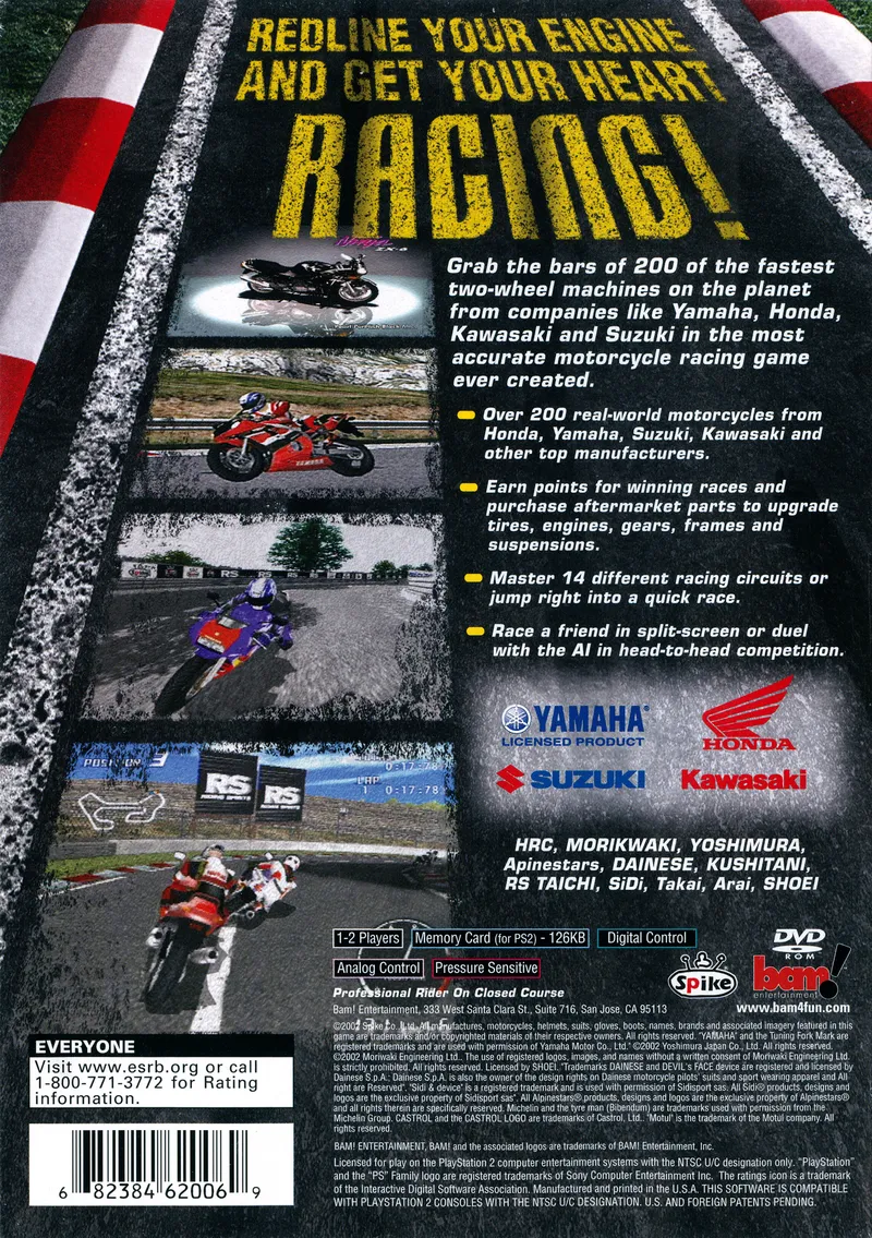 Riding Spirits box back
