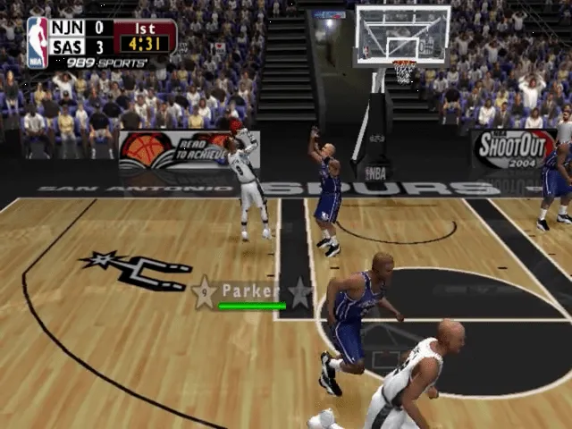 Backdrop artwork for NBA ShootOut 2004