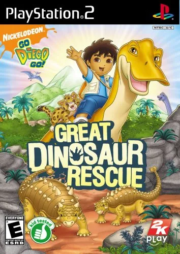 Go, Diego, Go!: Great Dinosaur Rescue box art