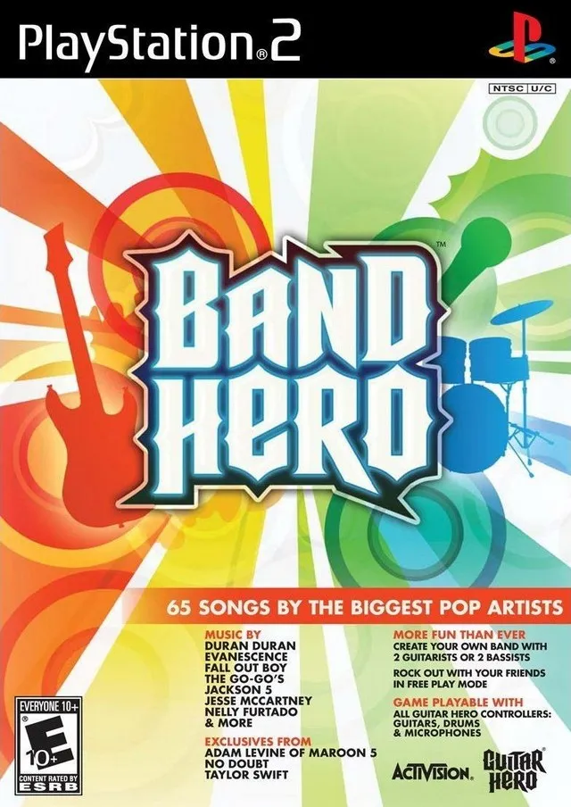 Band Hero box art