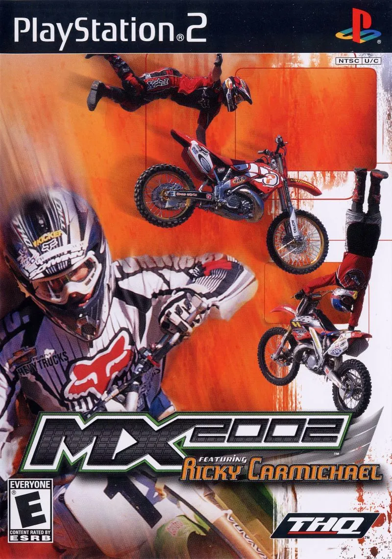 MX 2002 featuring Ricky Carmichael box art