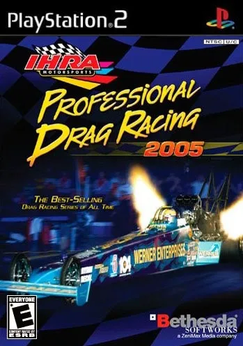 Backdrop artwork for IHRA Professional Drag Racing 2005