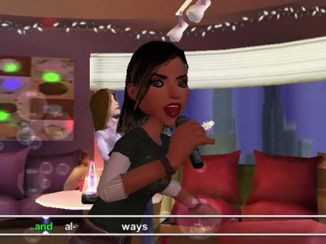 Backdrop artwork for Karaoke Revolution Volume 2