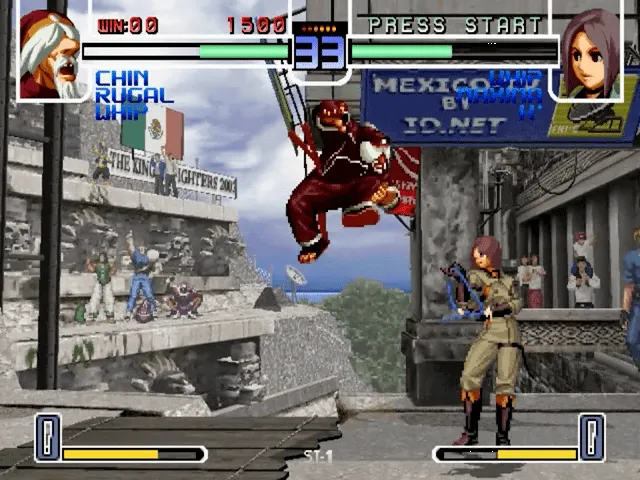 Backdrop artwork for King of Fighters 2002 & 2003