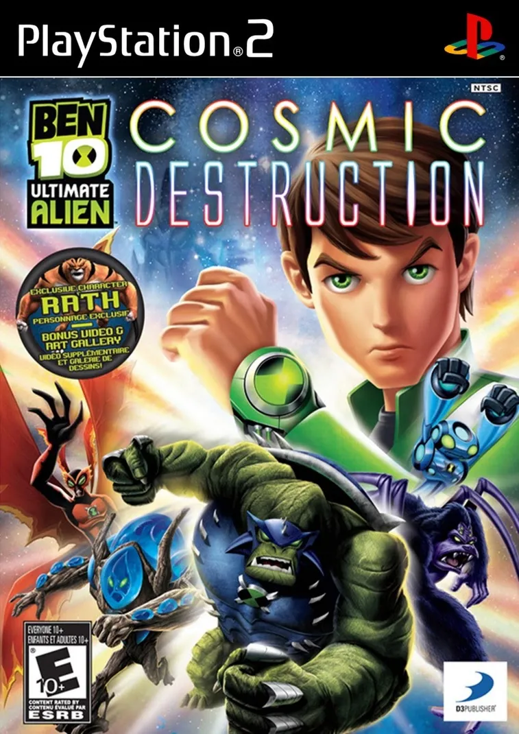 Backdrop artwork for Ben 10: Ultimate Alien: Cosmic Destruction
