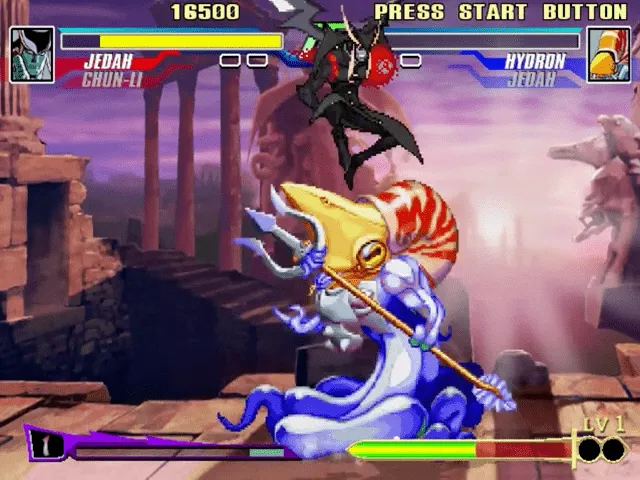 Backdrop artwork for Capcom Fighting Evolution