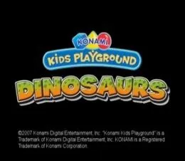 Konami Kids Playground: Dinosaurs: Shapes & Colors screenshot