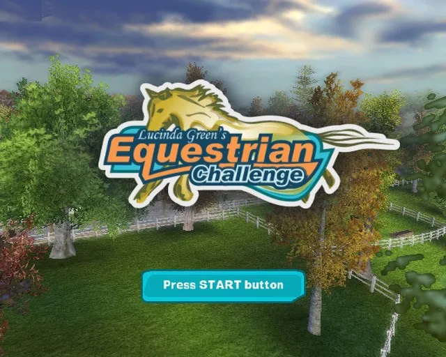 Backdrop artwork for Lucinda Green's Equestrian Challenge