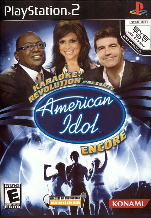 Backdrop artwork for Karaoke Revolution Presents: American Idol Encore