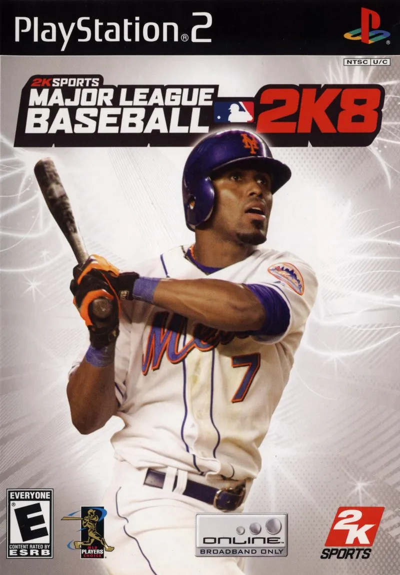 Backdrop artwork for Major League Baseball 2K8