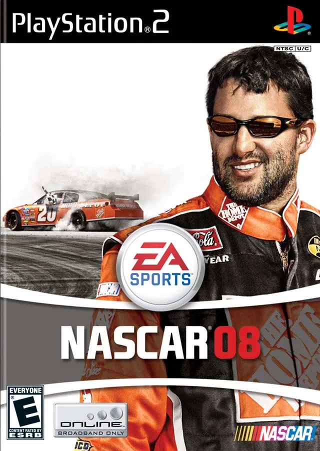 NASCAR 08 box art