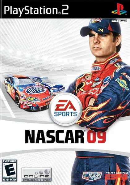 Backdrop artwork for NASCAR 09