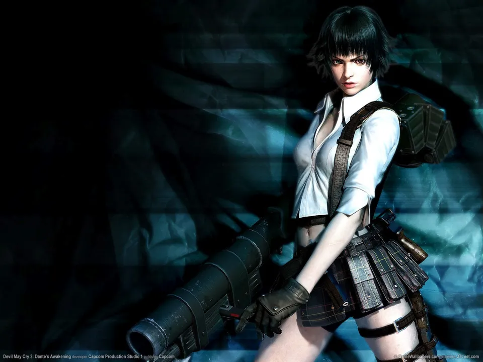 Backdrop artwork for Devil May Cry 3: Dante's Awakening