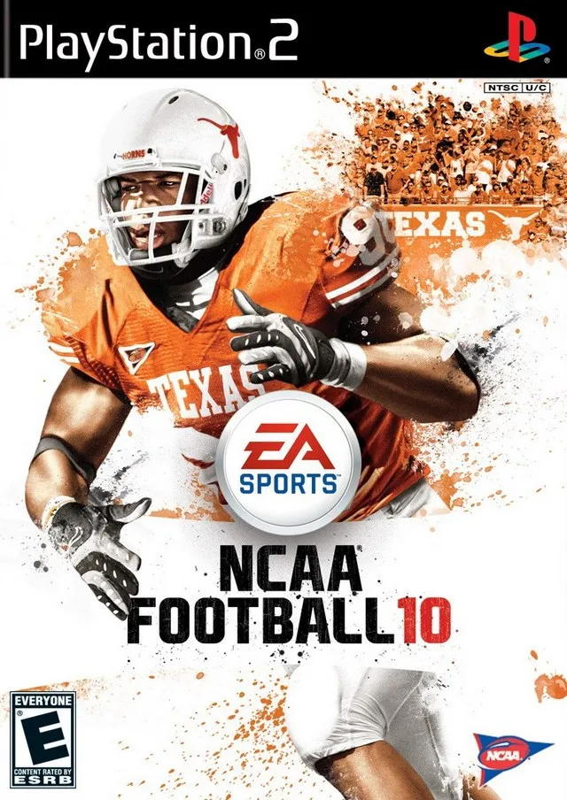 NCAA Football 10 box art