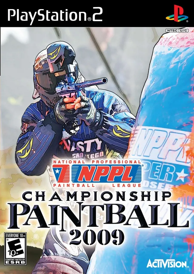 Backdrop artwork for NPPL Championship Paintball 2009