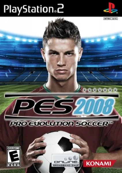 Pro Evolution Soccer 2008 box art