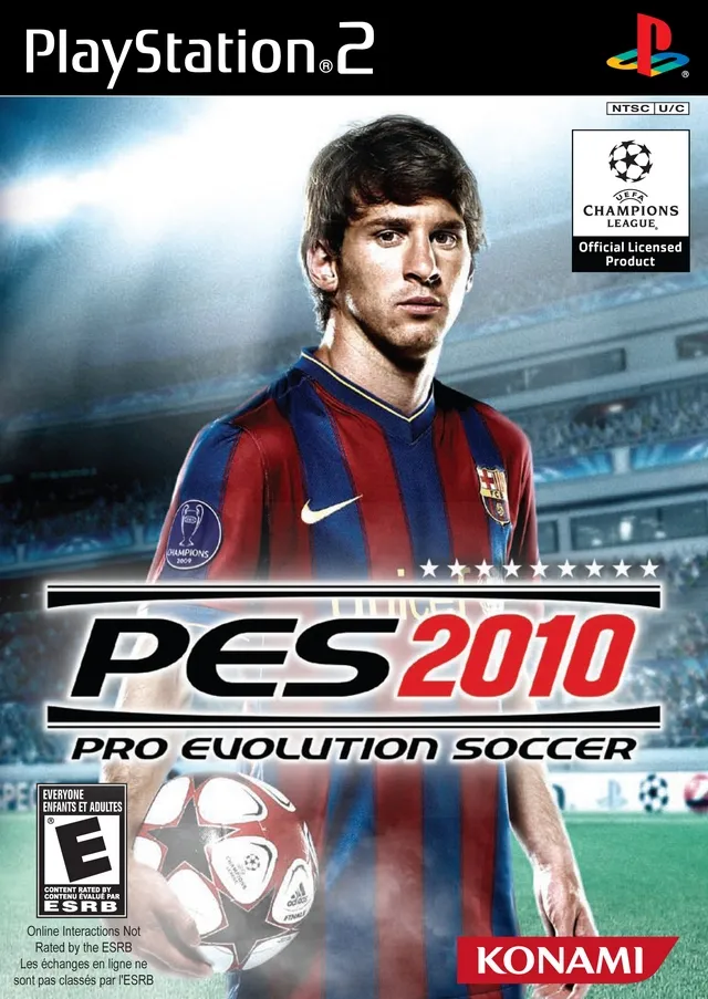 Pro Evolution Soccer 2010 box art