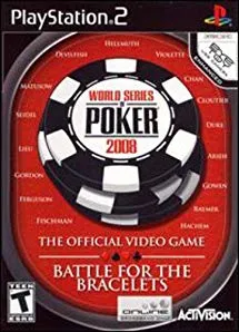 World Series of Poker 2008: Battle for the Bracelets box art