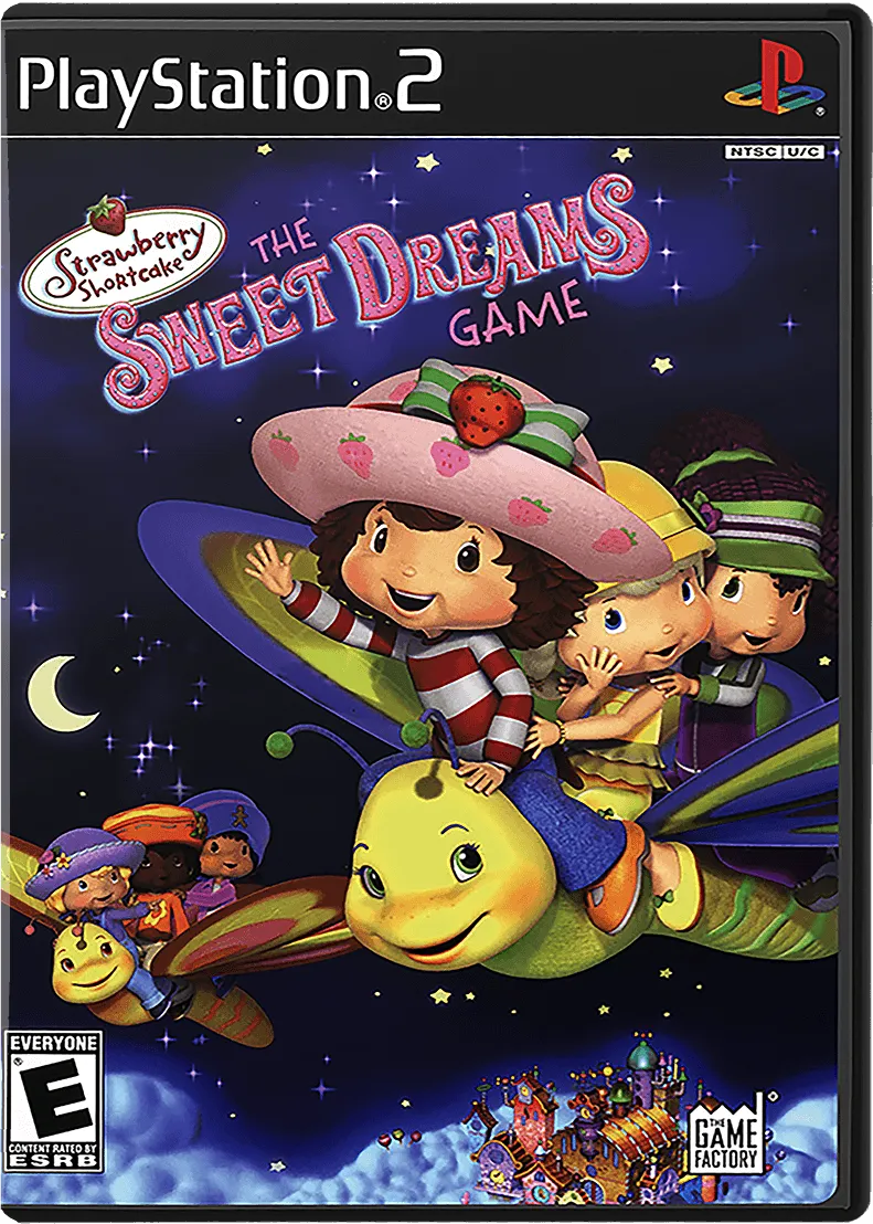Backdrop artwork for Strawberry Shortcake: The Sweet Dreams Game