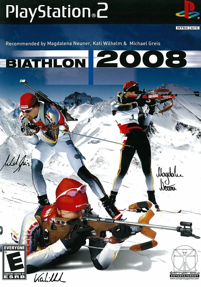 Biathlon 2008 box art