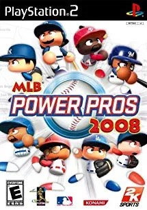 MLB Power Pros 2008 box art